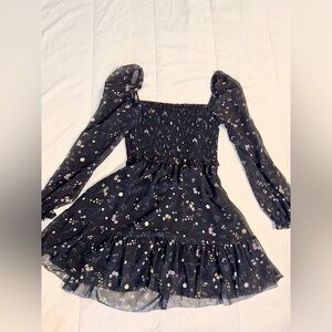 Wilfred Tempest Floral Mini Dress